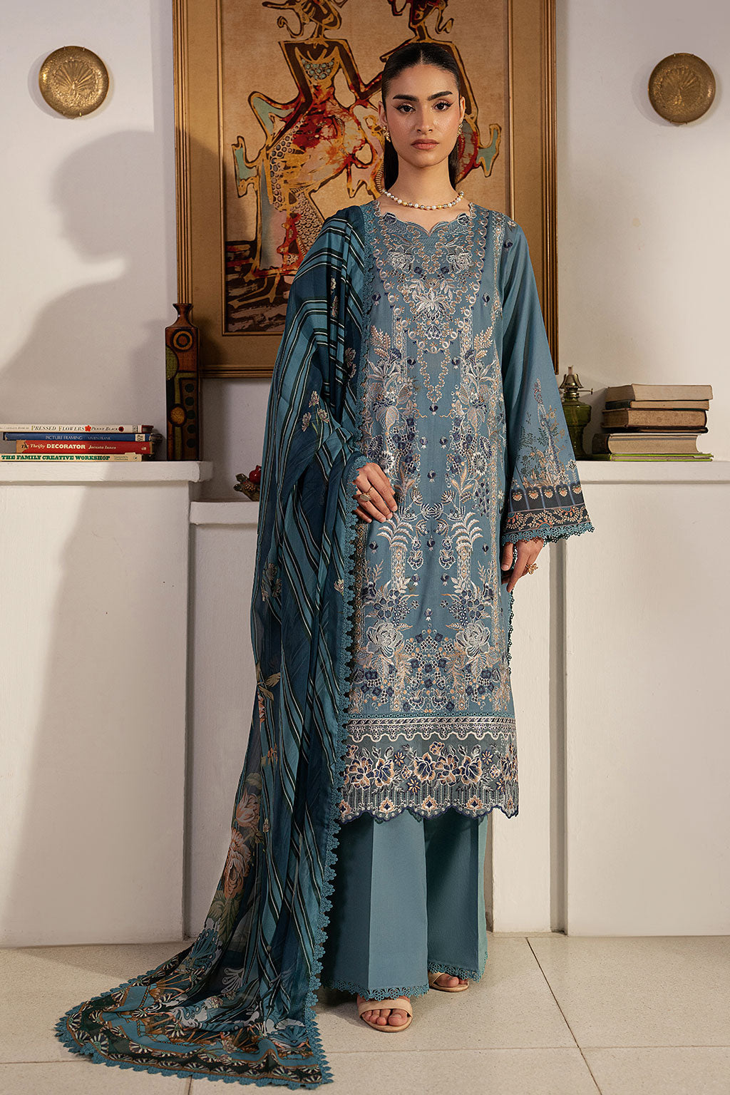 Ramsha | Mashal Luxury Lawn | L-1601