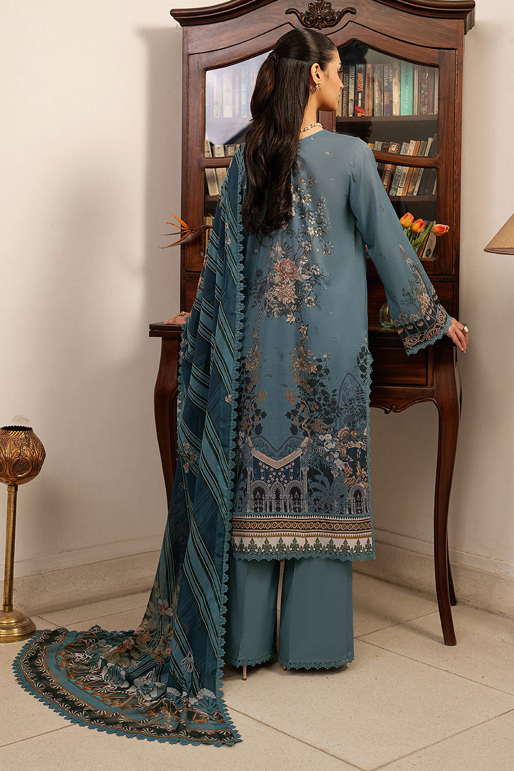 Ramsha | Mashal Luxury Lawn | L-1601