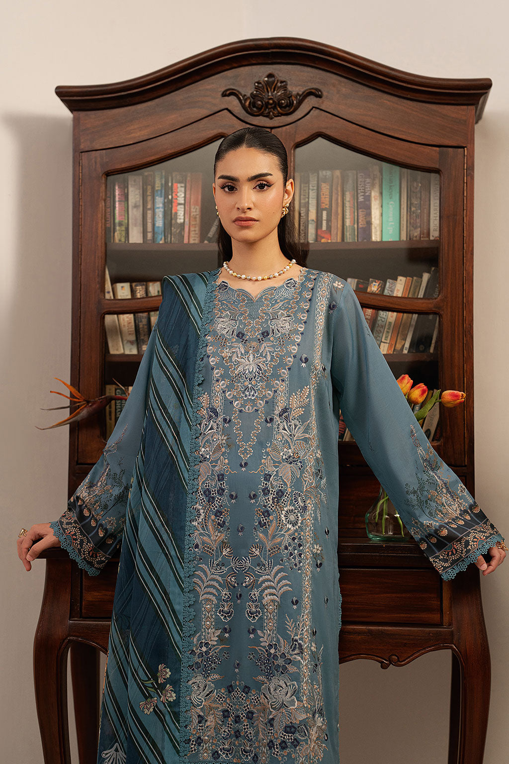 Ramsha | Mashal Luxury Lawn | L-1601