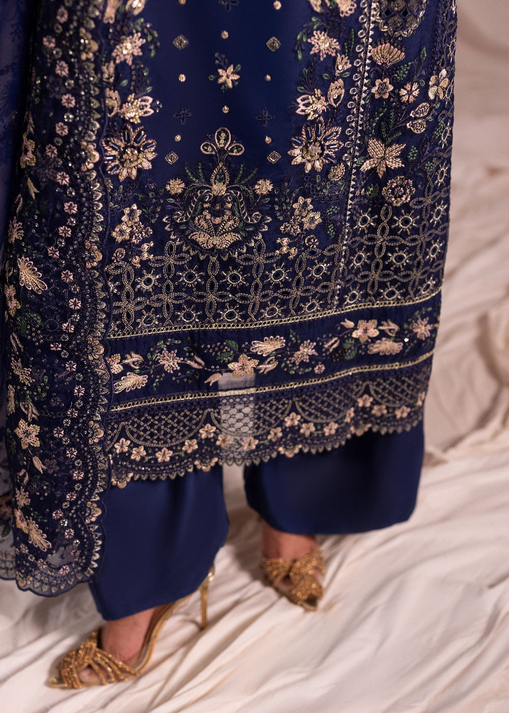 Diara Couture | Suave Formals | DF-43 - NAVY BLUE