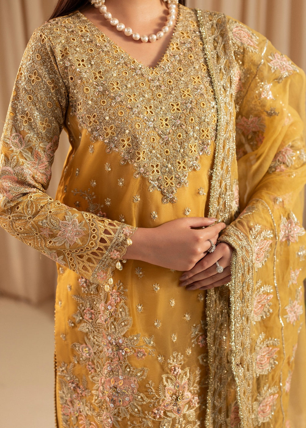 Diara Couture | Suave Formals | UN-06 - MUSTARD