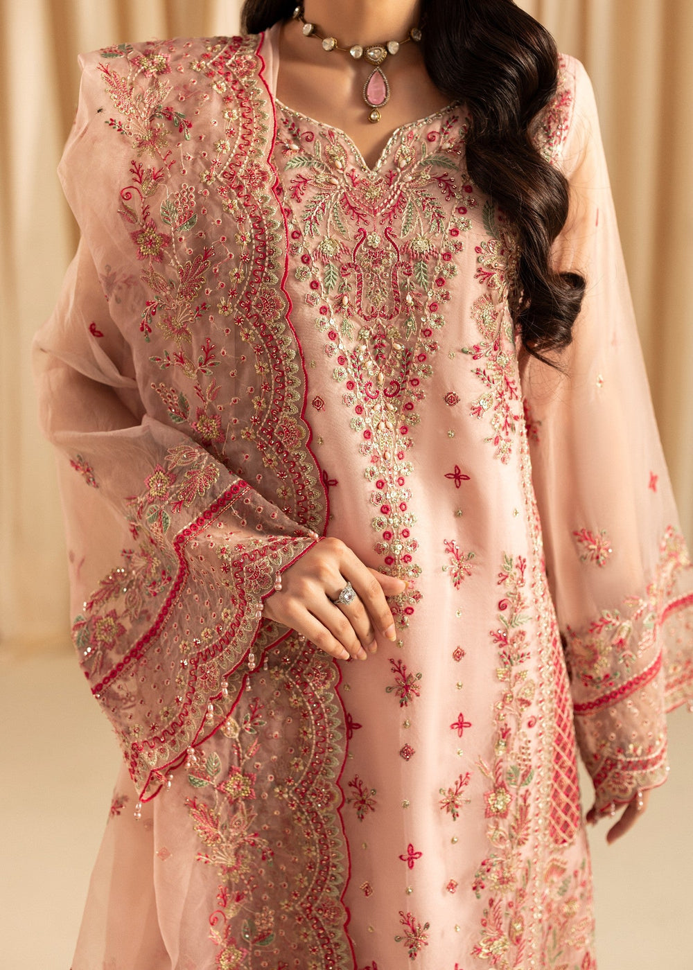 Diara Couture | Suave Formals | DF-43 - PEACH PINK