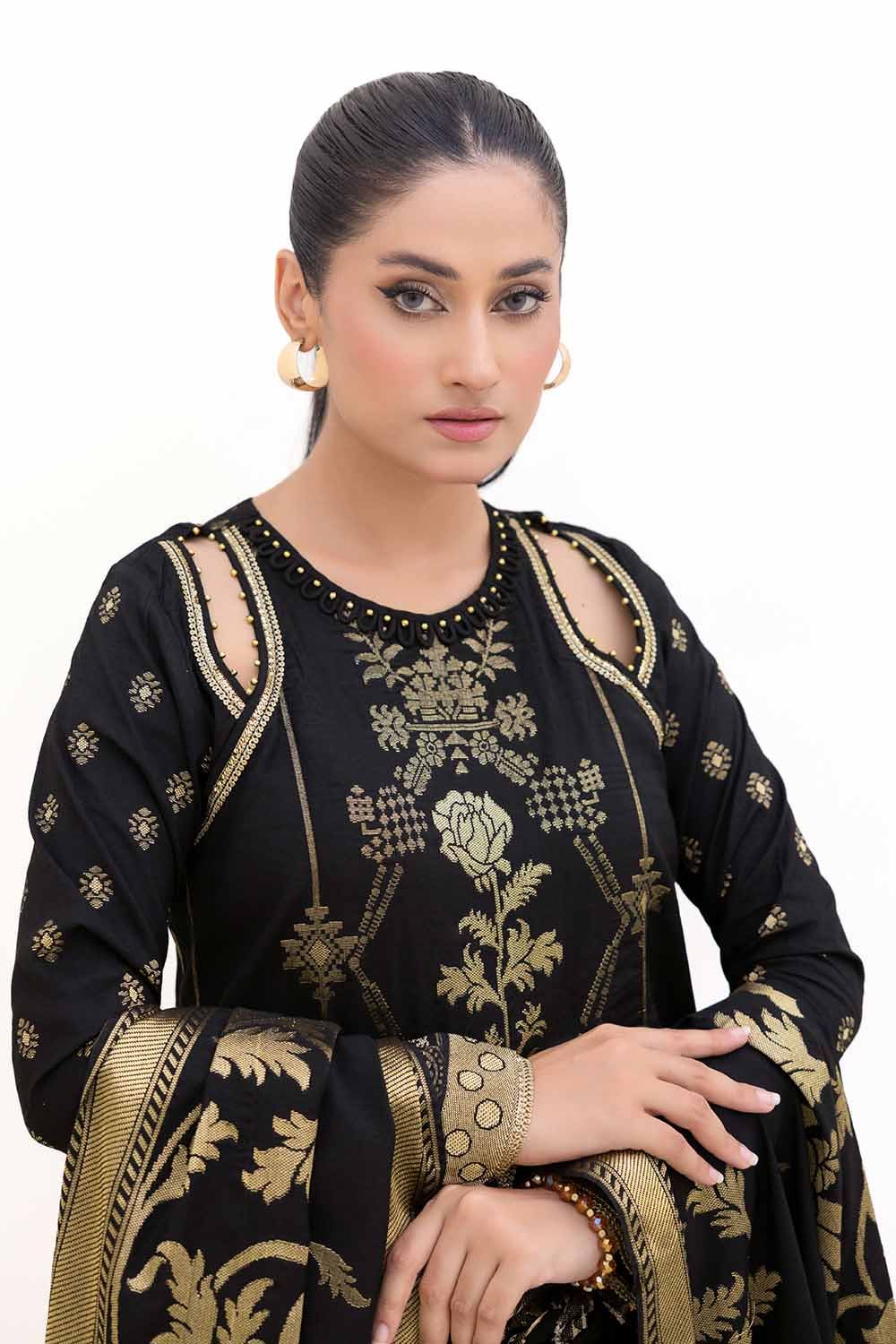 Gul Ahmed | Winter Collection 24 | Jacquard Suit MJ-42062