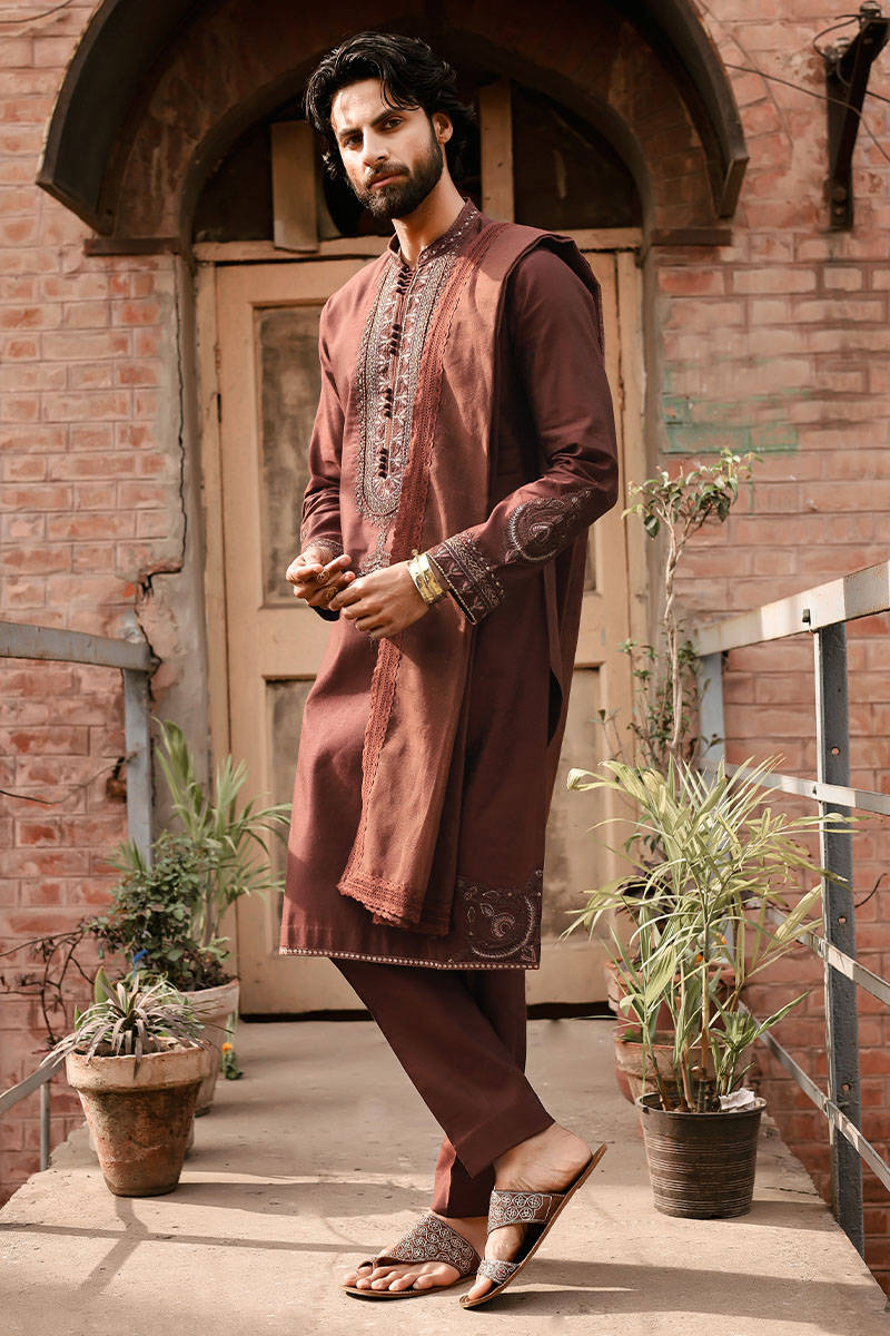 Pakistani Menswear | MNR-AQIB