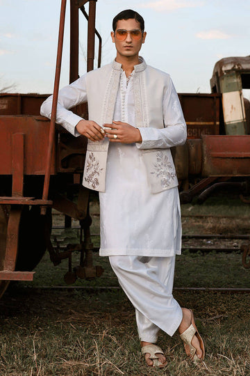 Pakistani Menswear | MNR-QAMAR-A