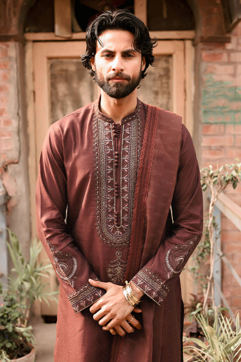 Pakistani Menswear | MNR-AQIB