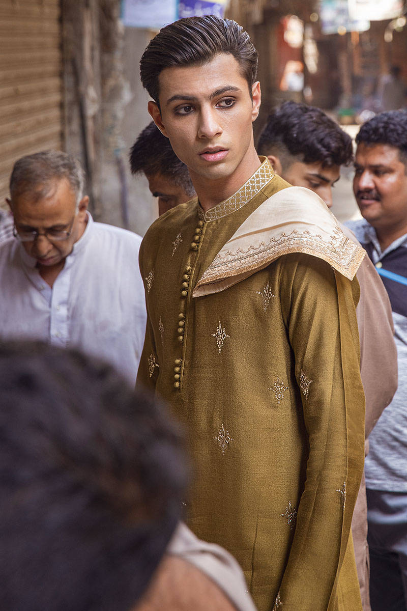 Pakistani Menswear | MNR-CHANDUN