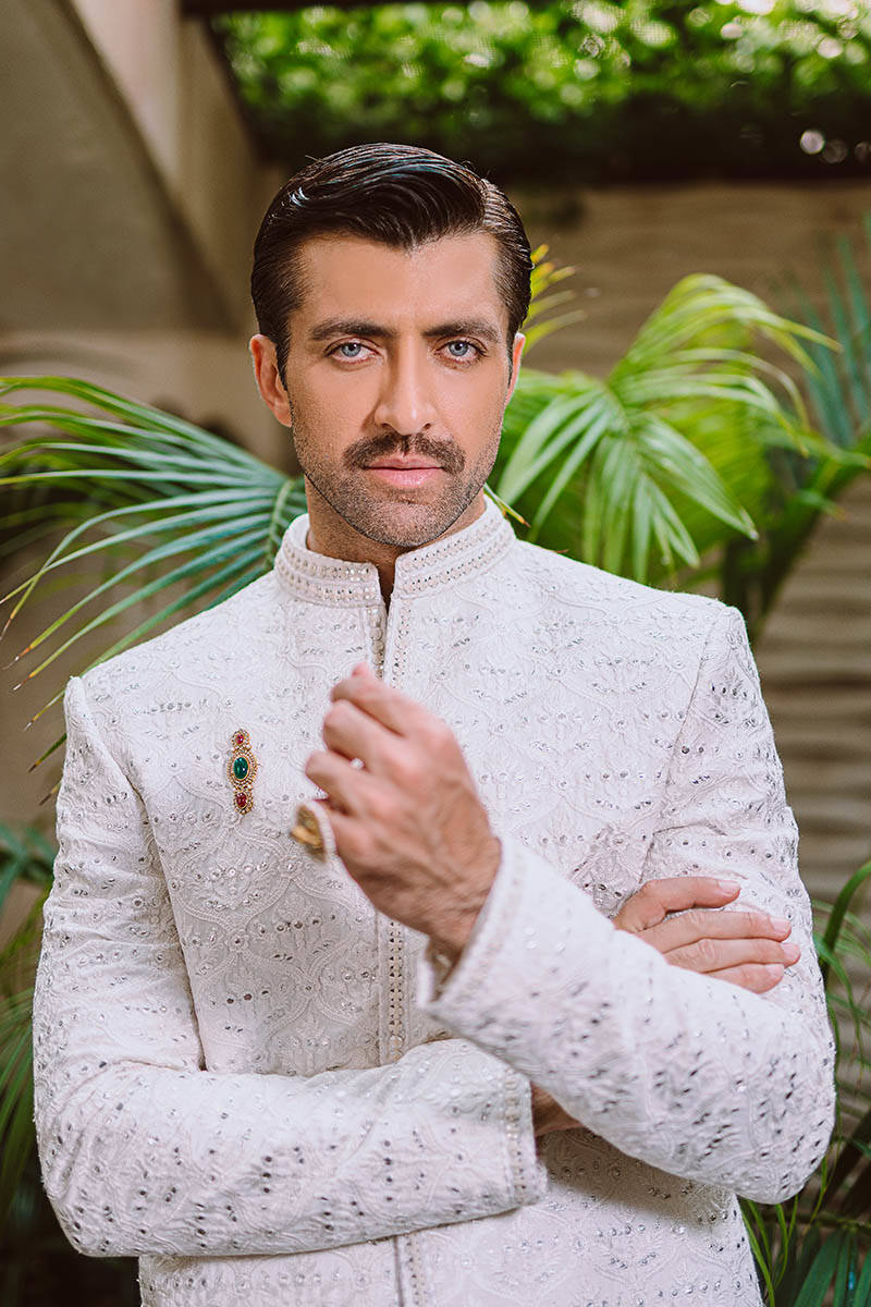 Pakistani Menswear | MNR-NAZIR