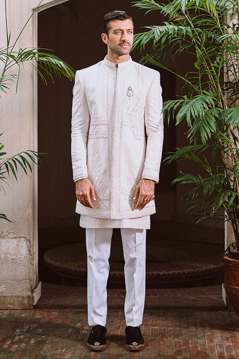 Pakistani Menswear | MNR-QAMAR