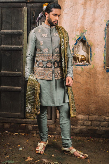 Pakistani Menswear | MNR-ATHAR