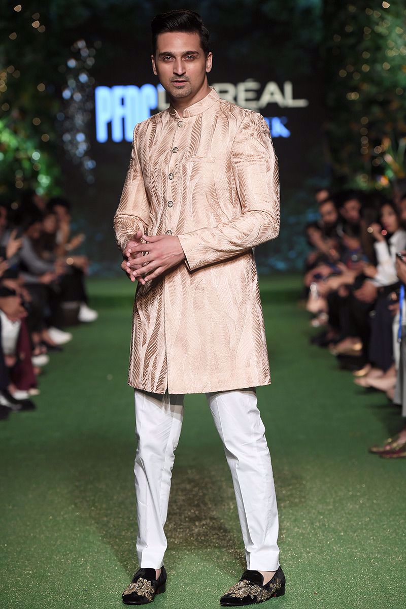 Pakistani Menswear | MNR-PASTEL PEARL (A)