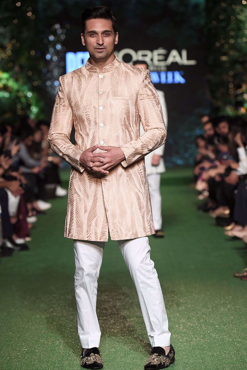 Pakistani Menswear | MNR-PASTEL PEARL (A)