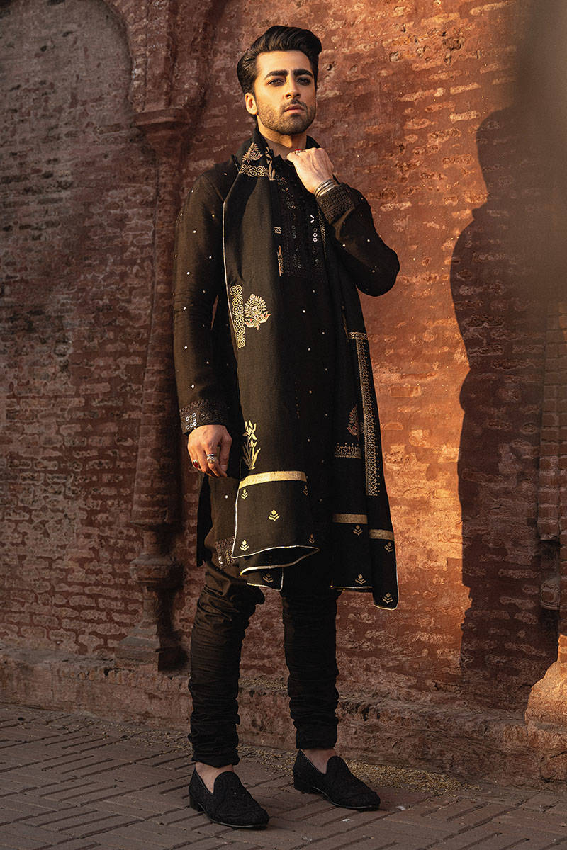 Pakistani Menswear | MNR-JHARA