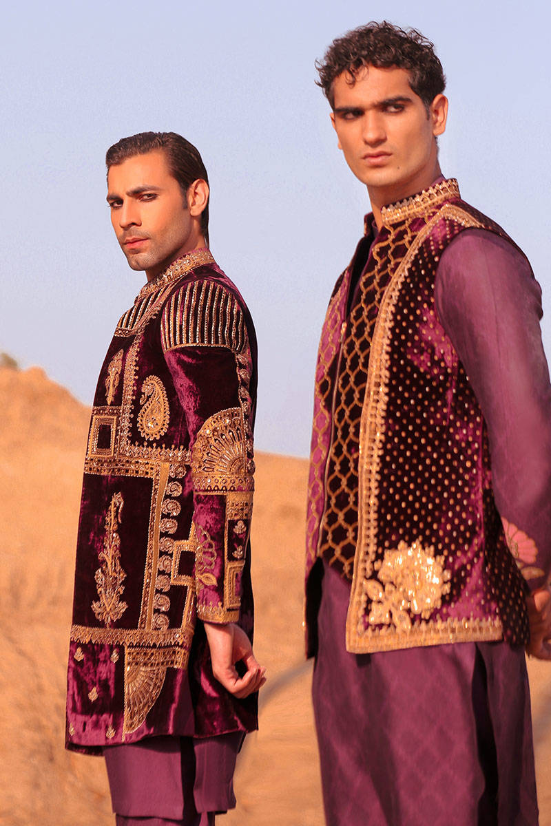 Pakistani Menswear | MNR-DRD