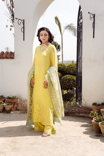 Nilofer Shahid | Verve Summer 24 | Evara (3pc) â Verve SS 24
