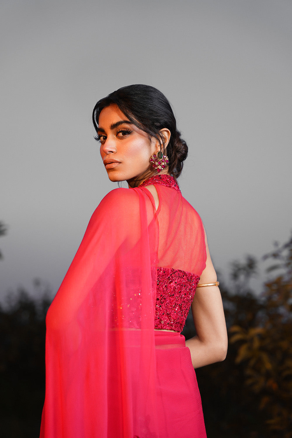 Nilofer Shahid | Verve Summer 24 | Radiant Rebel (Saree)