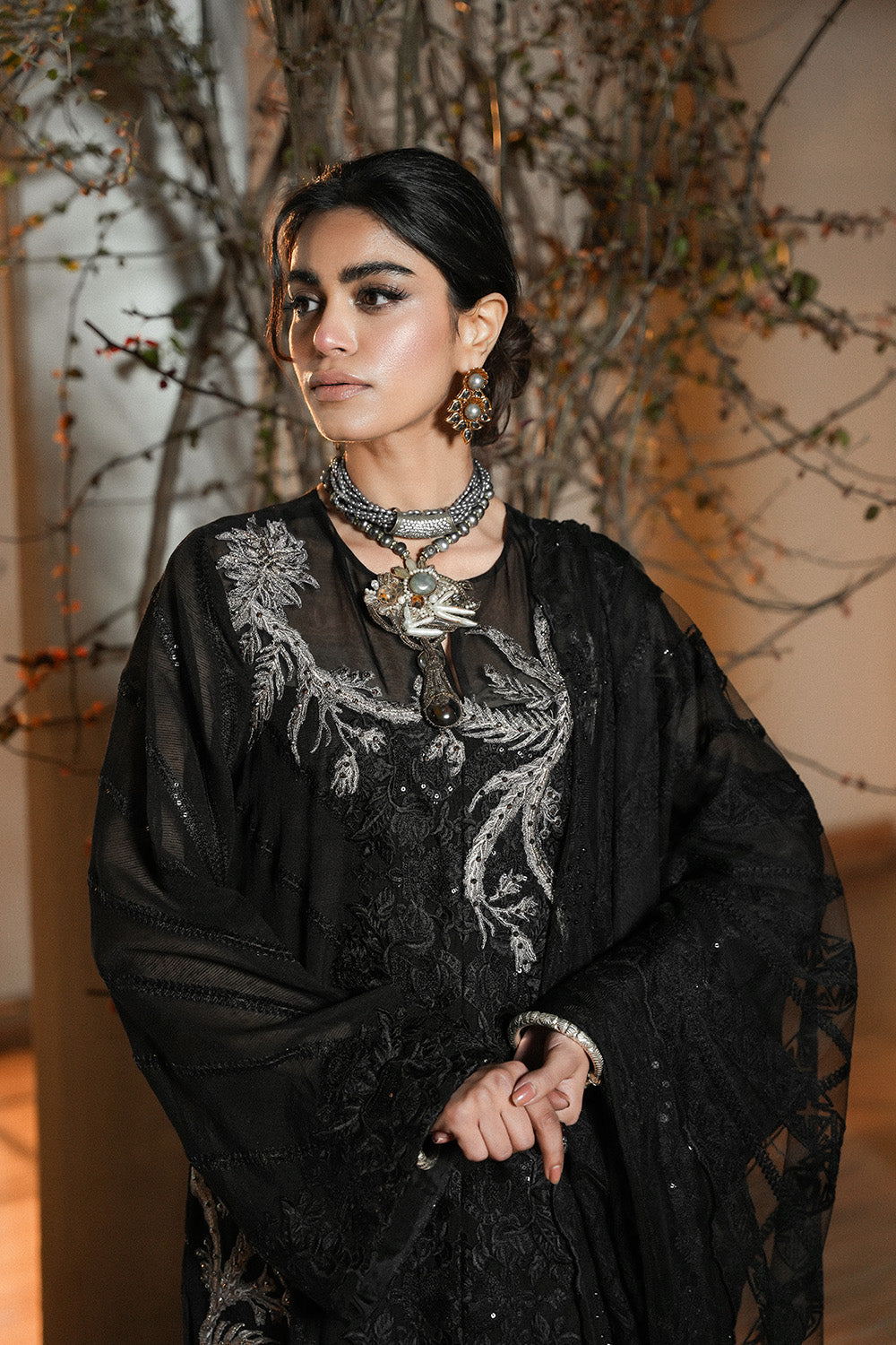 Nilofer Shahid | Verve Summer 24 | Amorist (3pc)- Verve SS 24