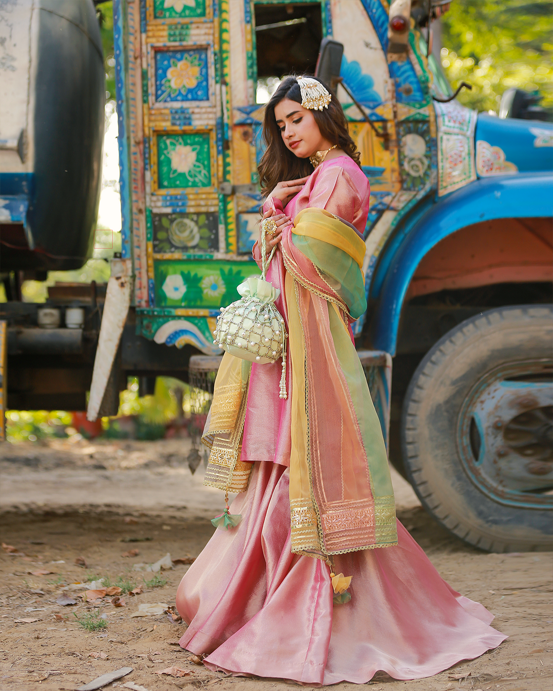 Zar | Gharara Formals | Pink