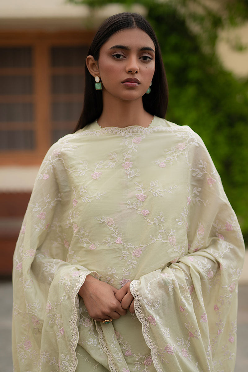 Cross Stitch | Mahiri Lawn 25 | CANARY GREEN