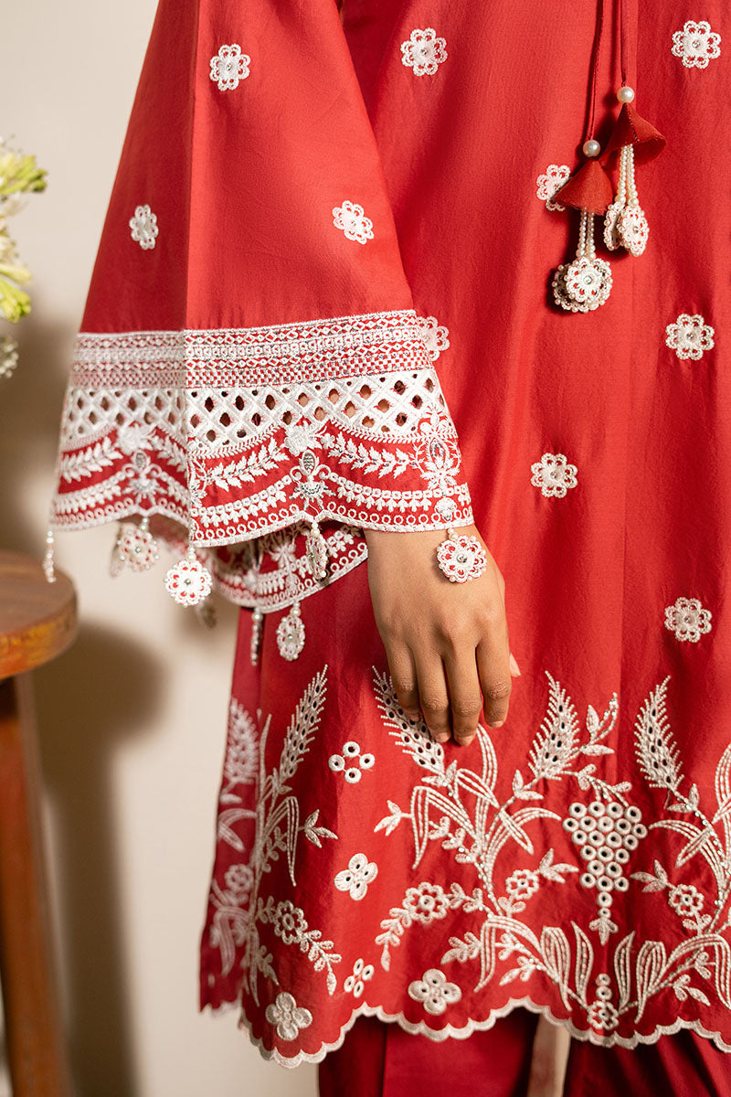 Cross Stitch | Mahiri Lawn 25 | SCARLET GARDEN