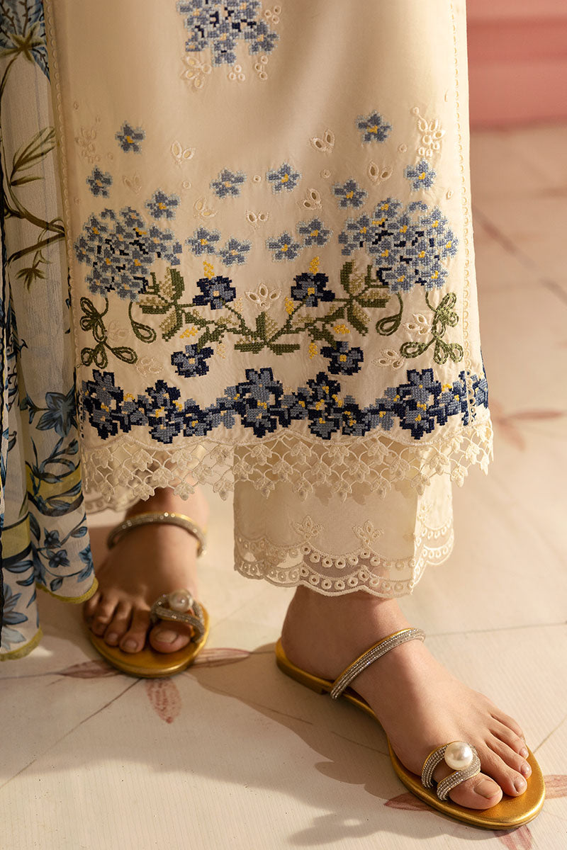 Cross Stitch | Premium Lawn 25 | BLUE ALLURE
