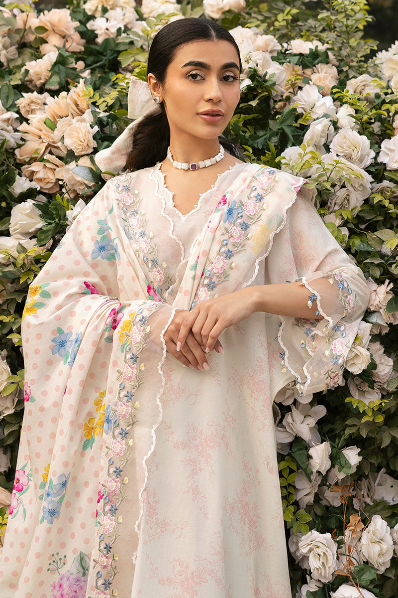 Cross Stitch | Premium Lawn 25 | PASTEL BLOOM