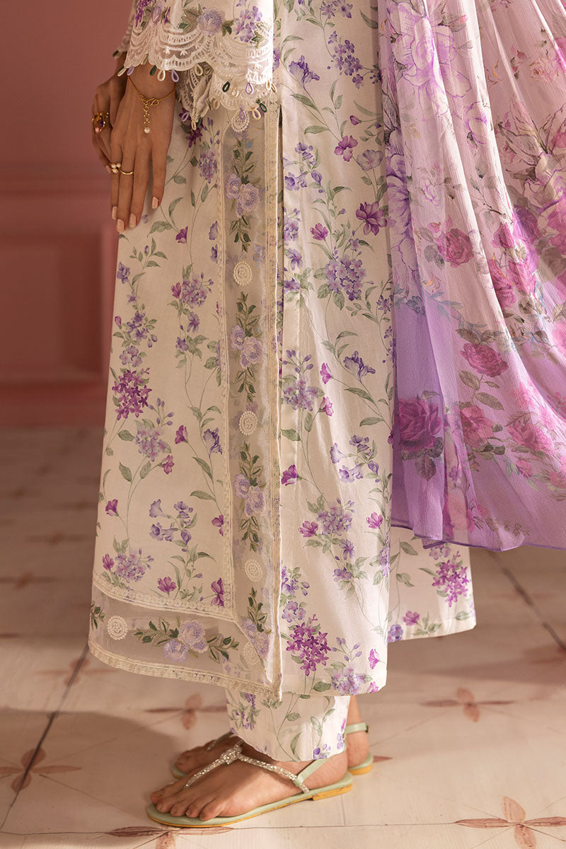 Cross Stitch | Premium Lawn 25 | LILAC BLOOM