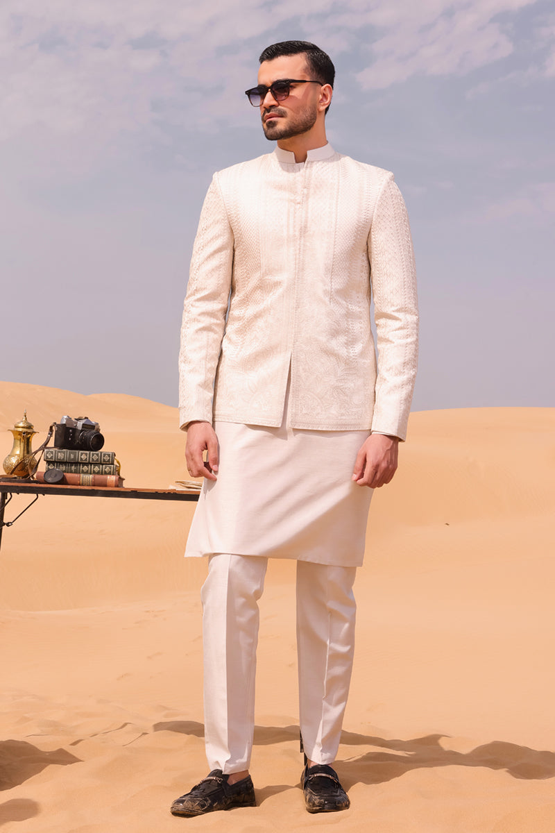 Pakistani Menswear | QAL-JSC-07 COAT