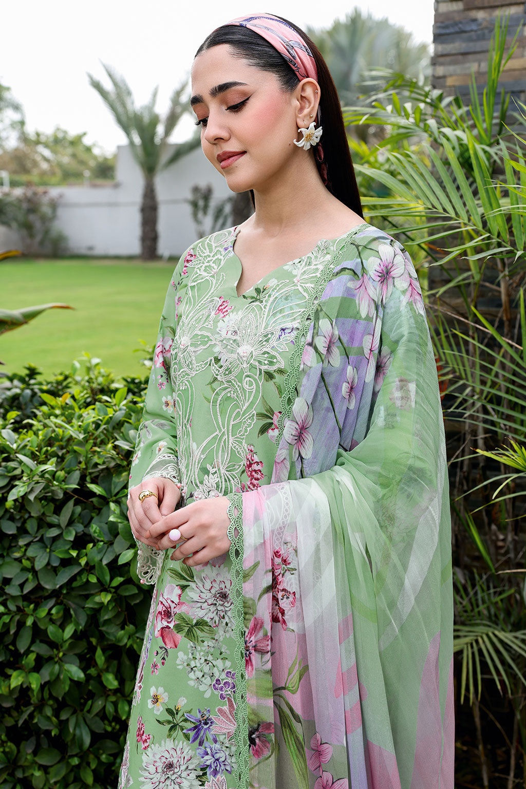 Ramsha | Rangrez Lawn Collection | N-907