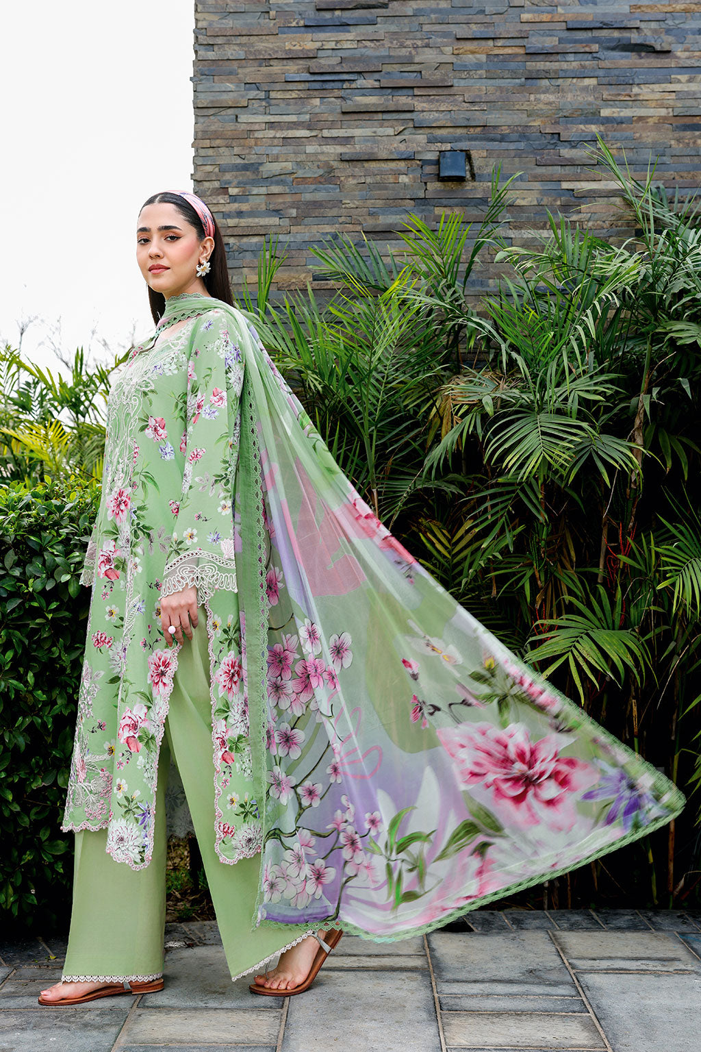 Ramsha | Rangrez Lawn Collection | N-907