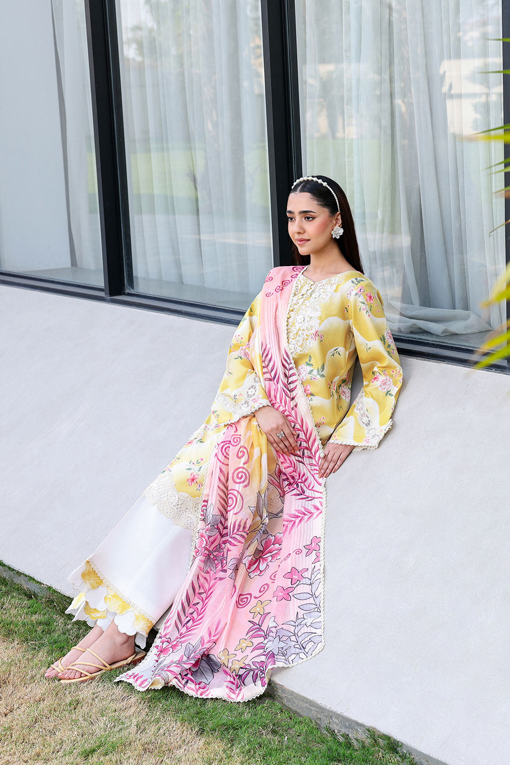 Ramsha | Rangrez Lawn Collection | N-904