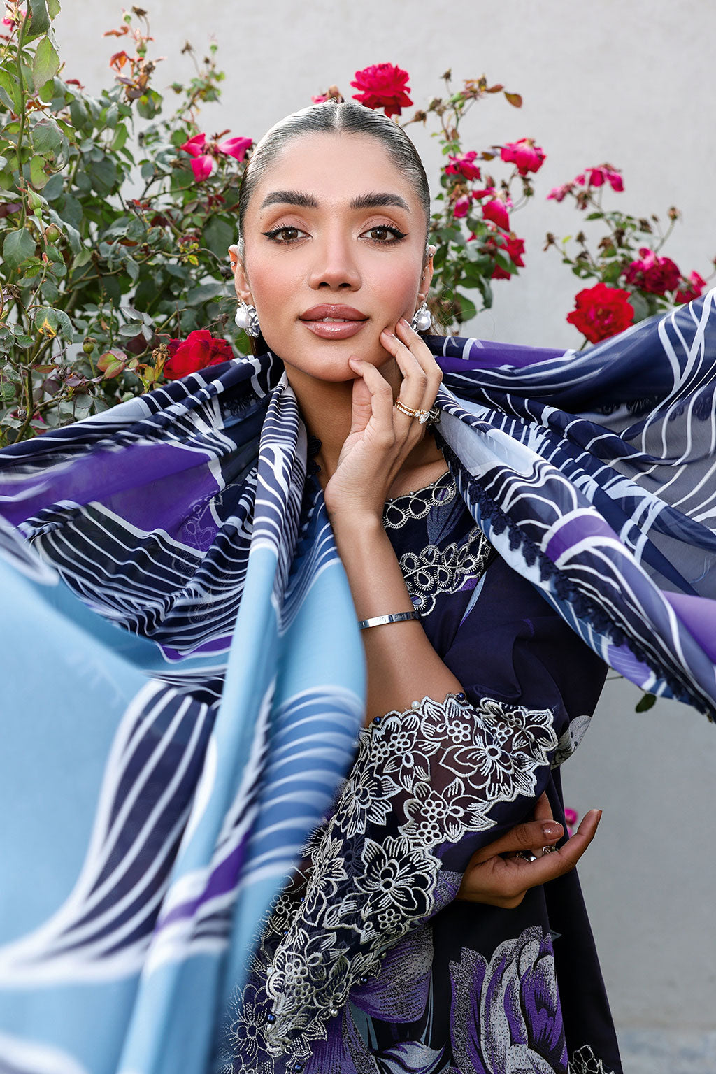Ramsha | Rangrez Lawn Collection | N-908