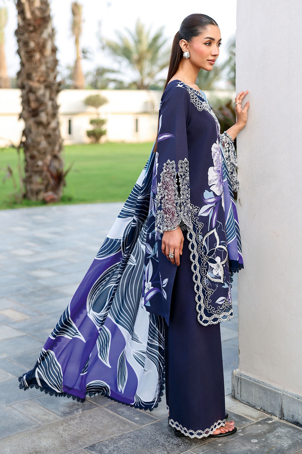 Ramsha | Rangrez Lawn Collection | N-908
