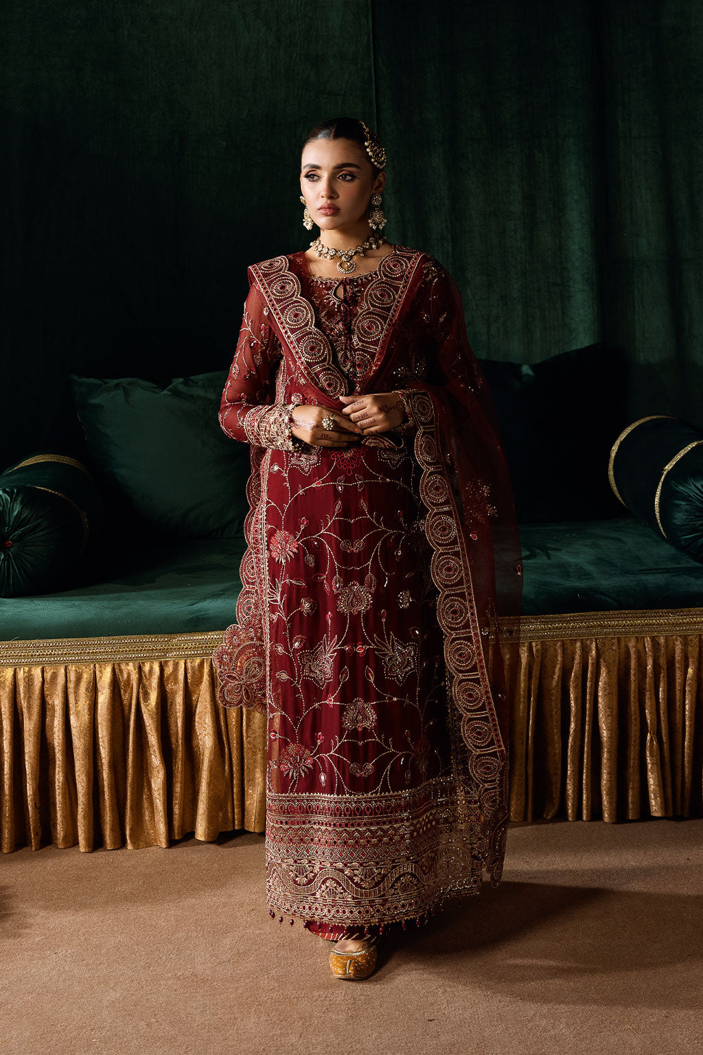 Ramsha | Dastak Luxury Chiffon Collection | Q-203
