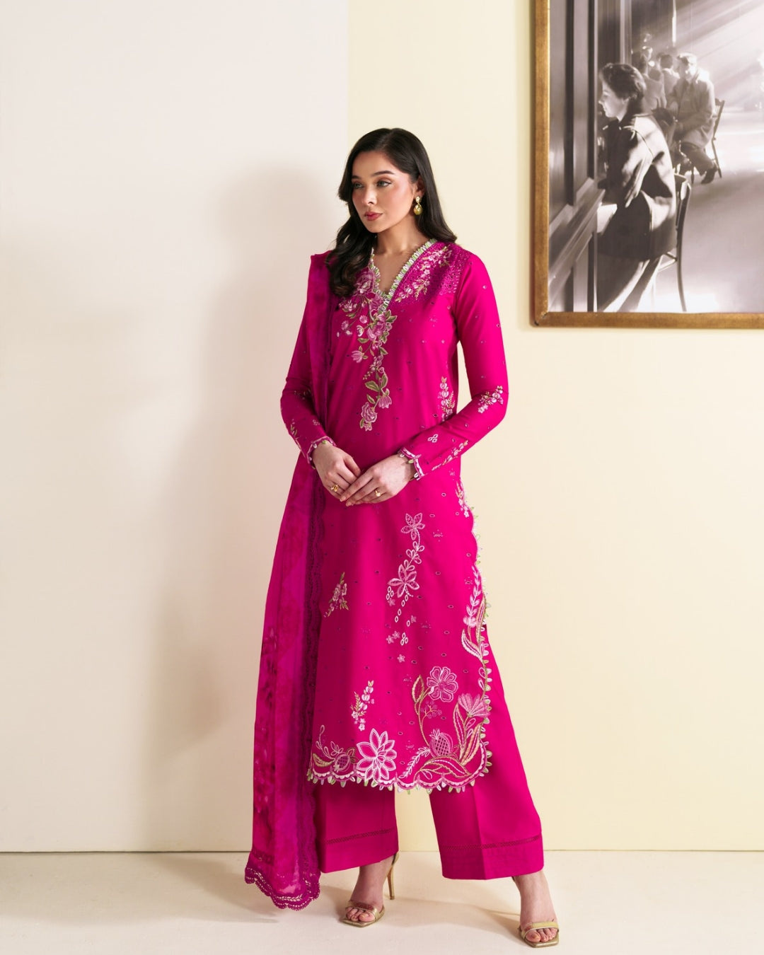 Neeshay | Whispers of Summer Luxury Lawn | CECILY