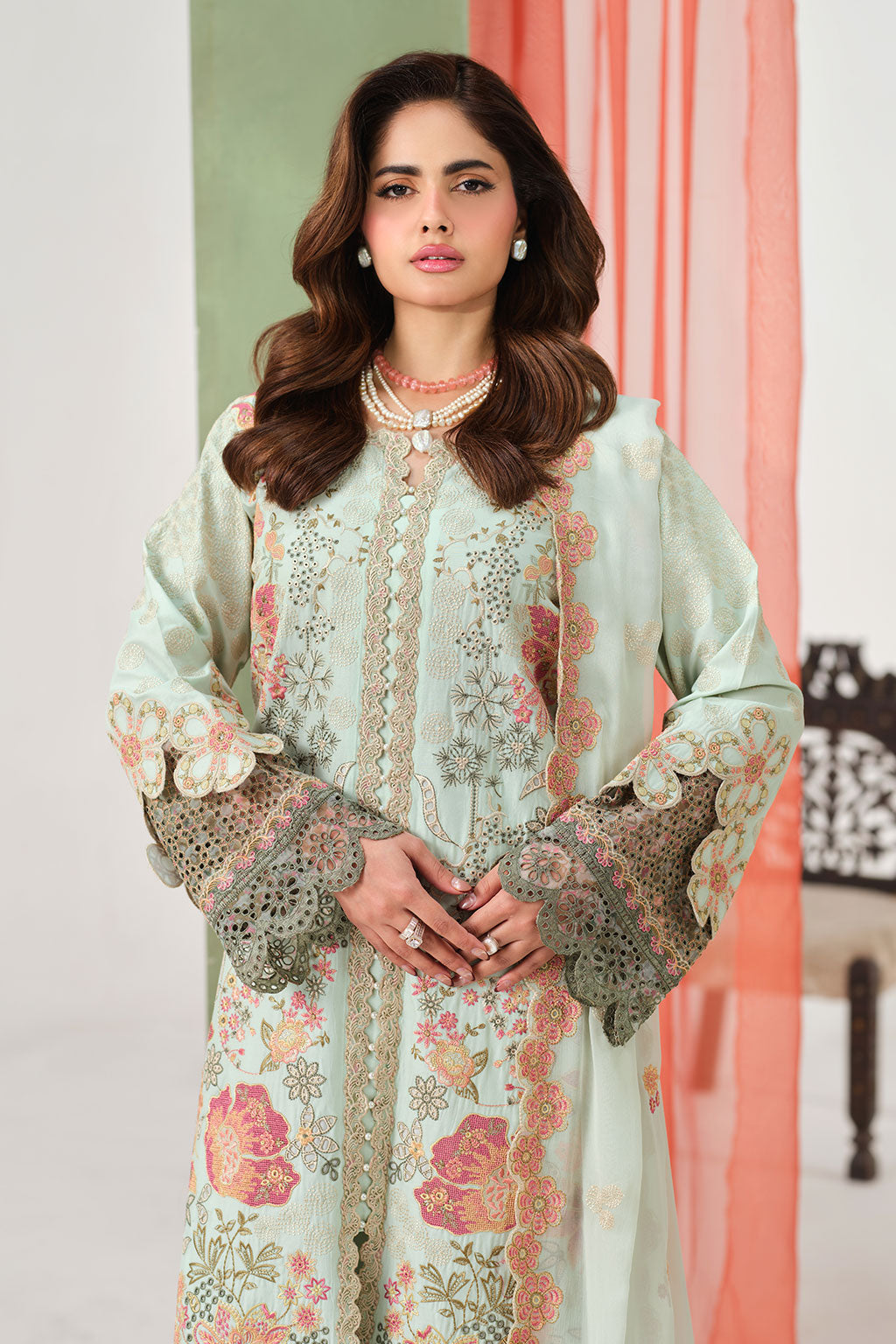 Ramsha | Riwayat Lawn Collection | Y-1505