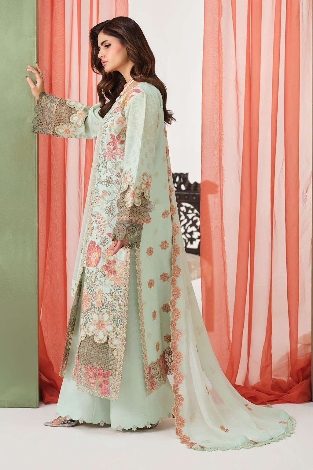 Ramsha | Riwayat Lawn Collection | Y-1505