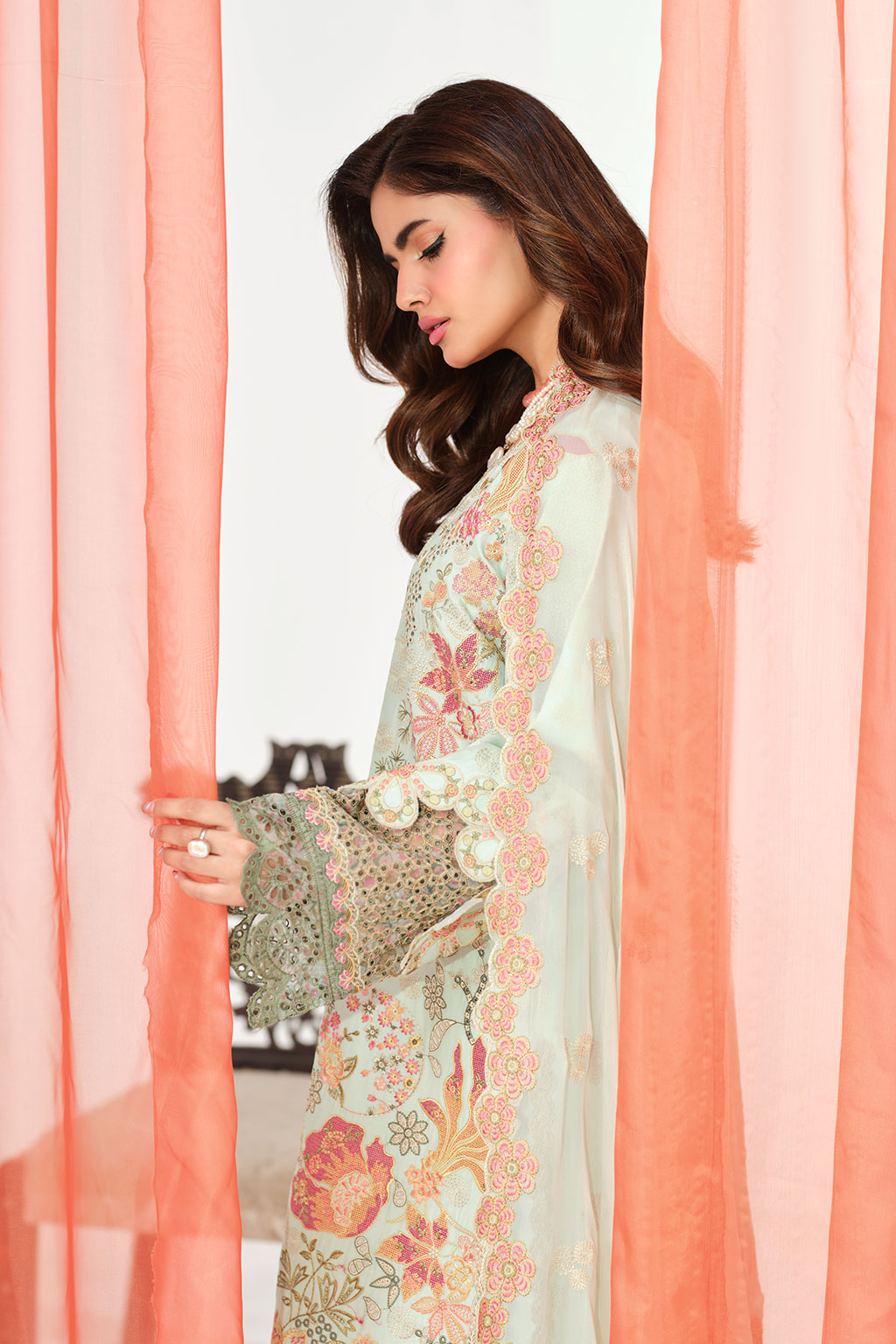 Ramsha | Riwayat Lawn Collection | Y-1505