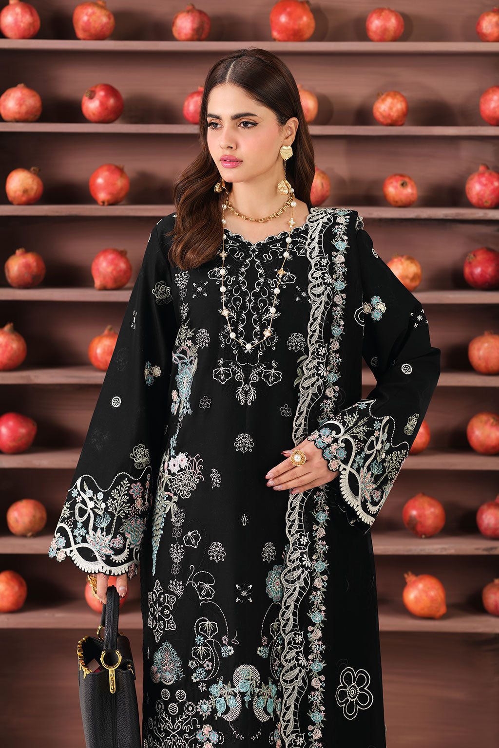 Ramsha | Riwayat Lawn Collection |Y-1502