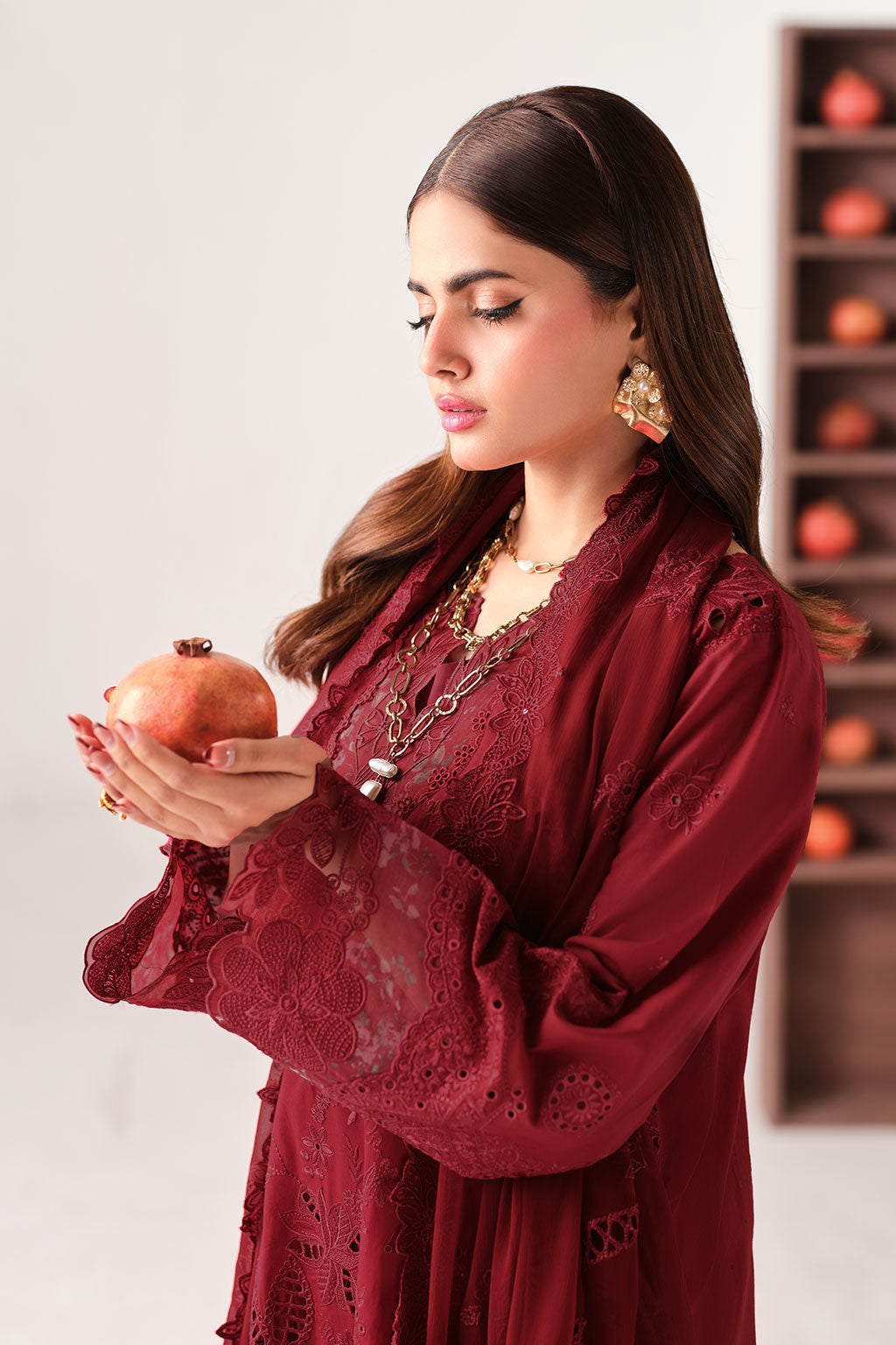 Ramsha | Riwayat Lawn Collection | Y-1504
