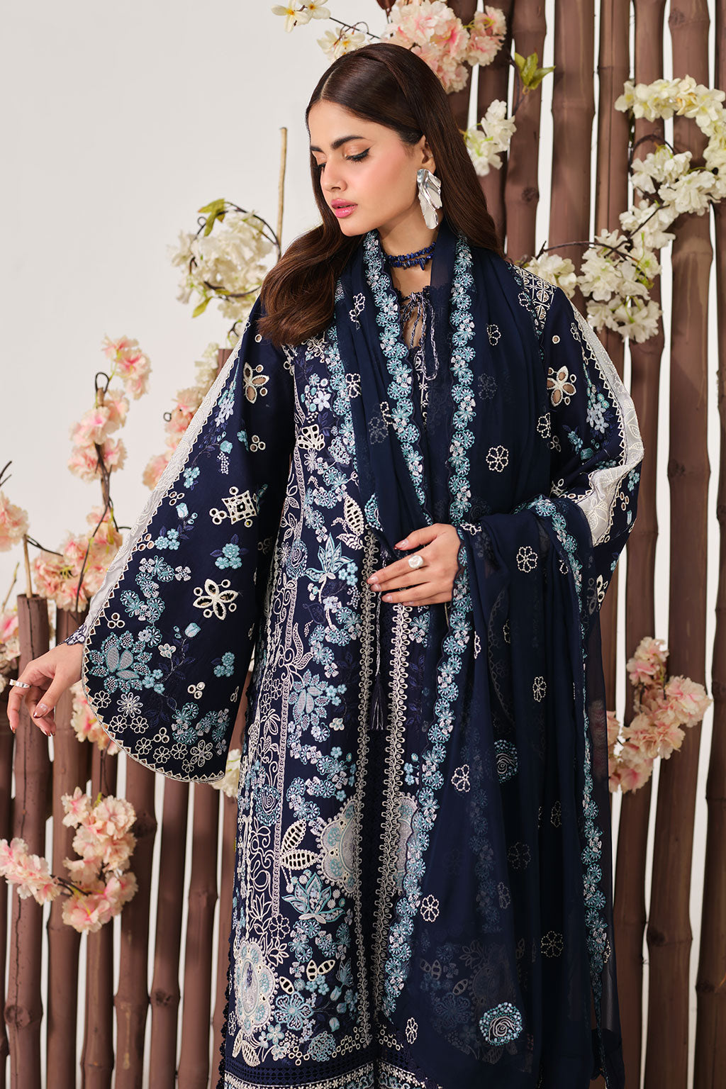 Ramsha | Riwayat Lawn Collection | Y-1507