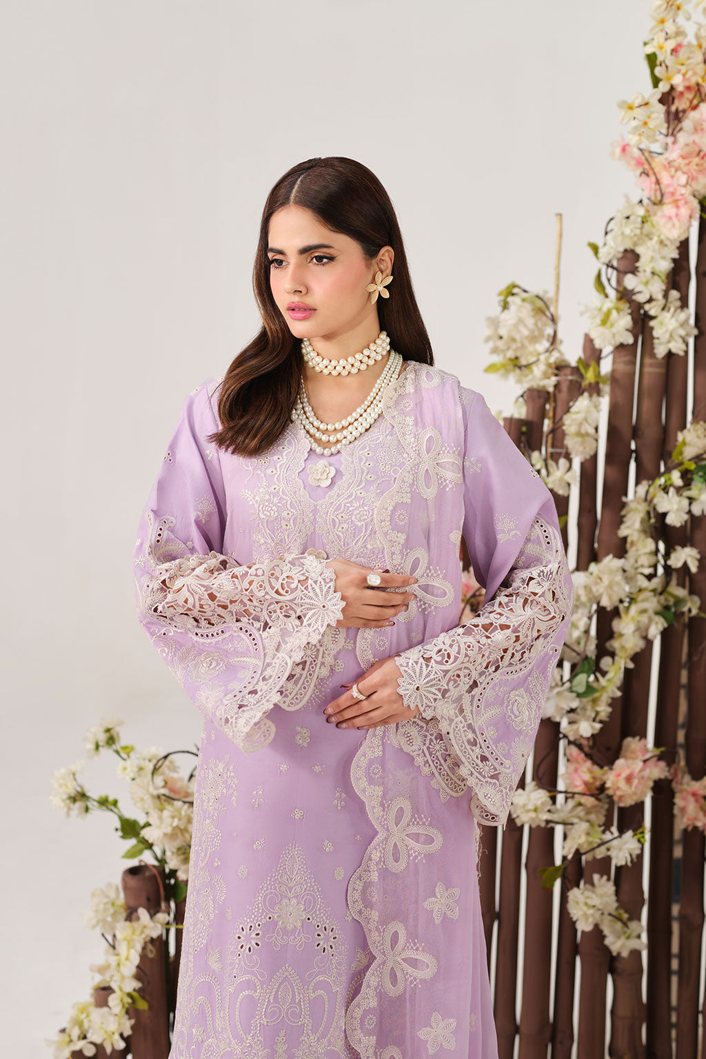 Ramsha | Riwayat Lawn Collection | Y-1503