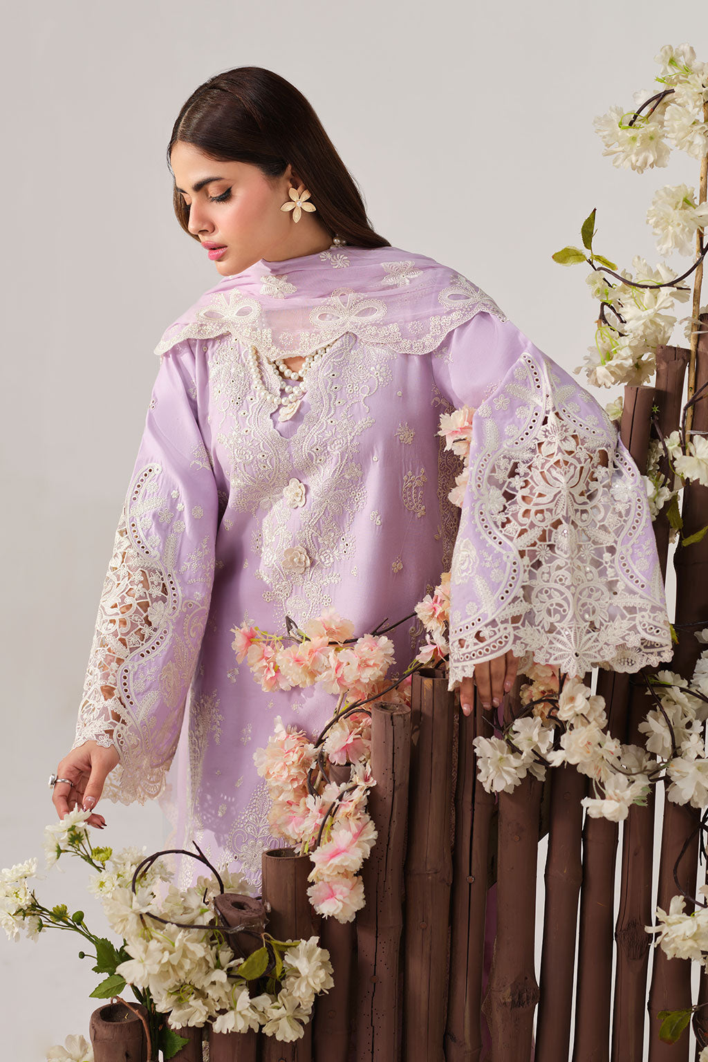 Ramsha | Riwayat Lawn Collection | Y-1503