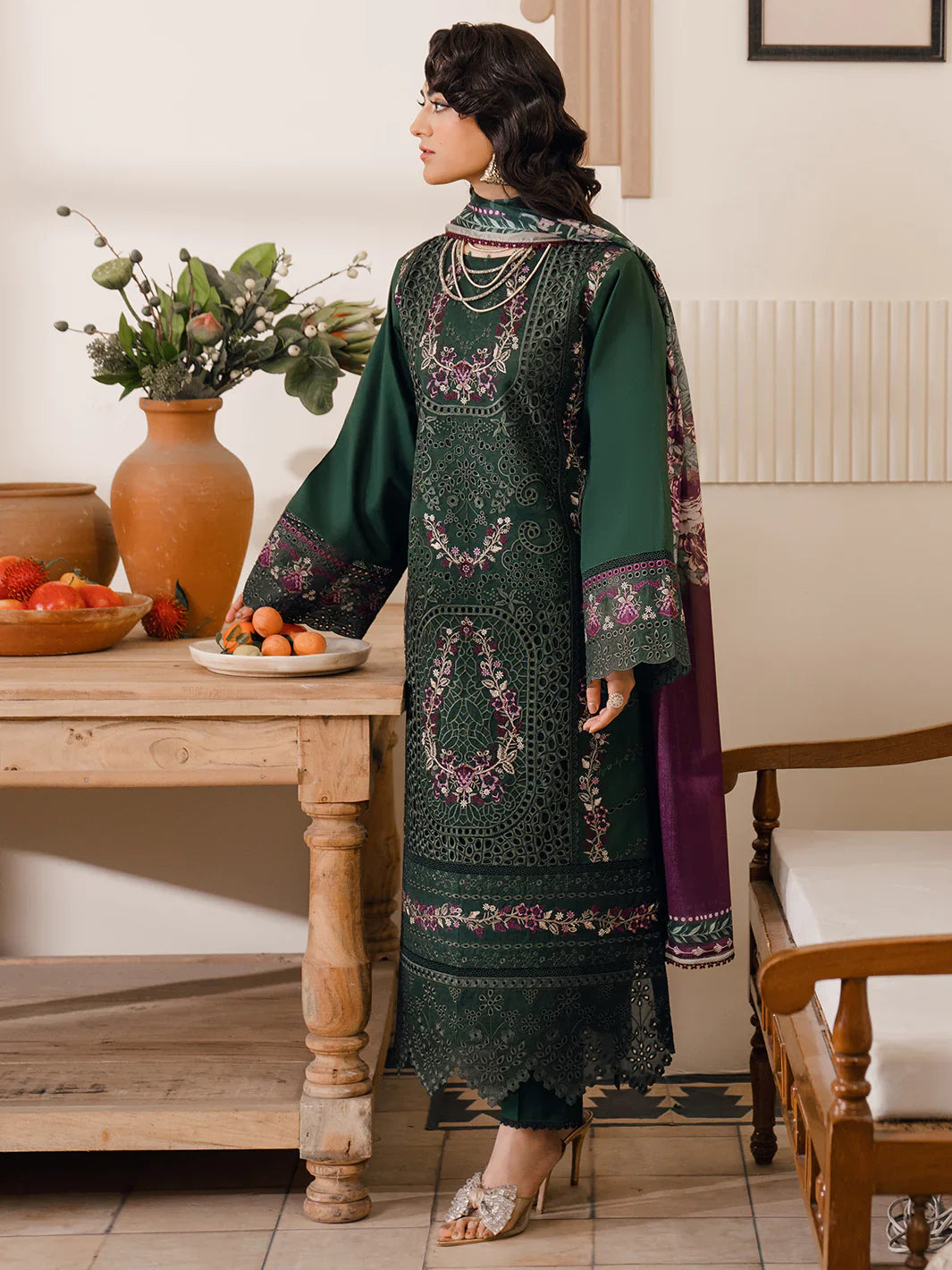 Bin Ilyas | Naqsh Luxury Lawn | Orna
