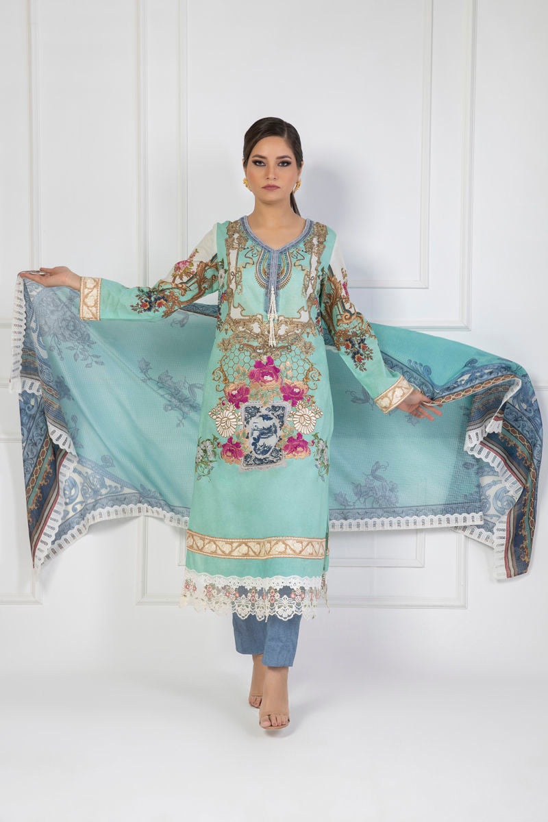 Shamaeel Ansari | Lawn 24 | LV112