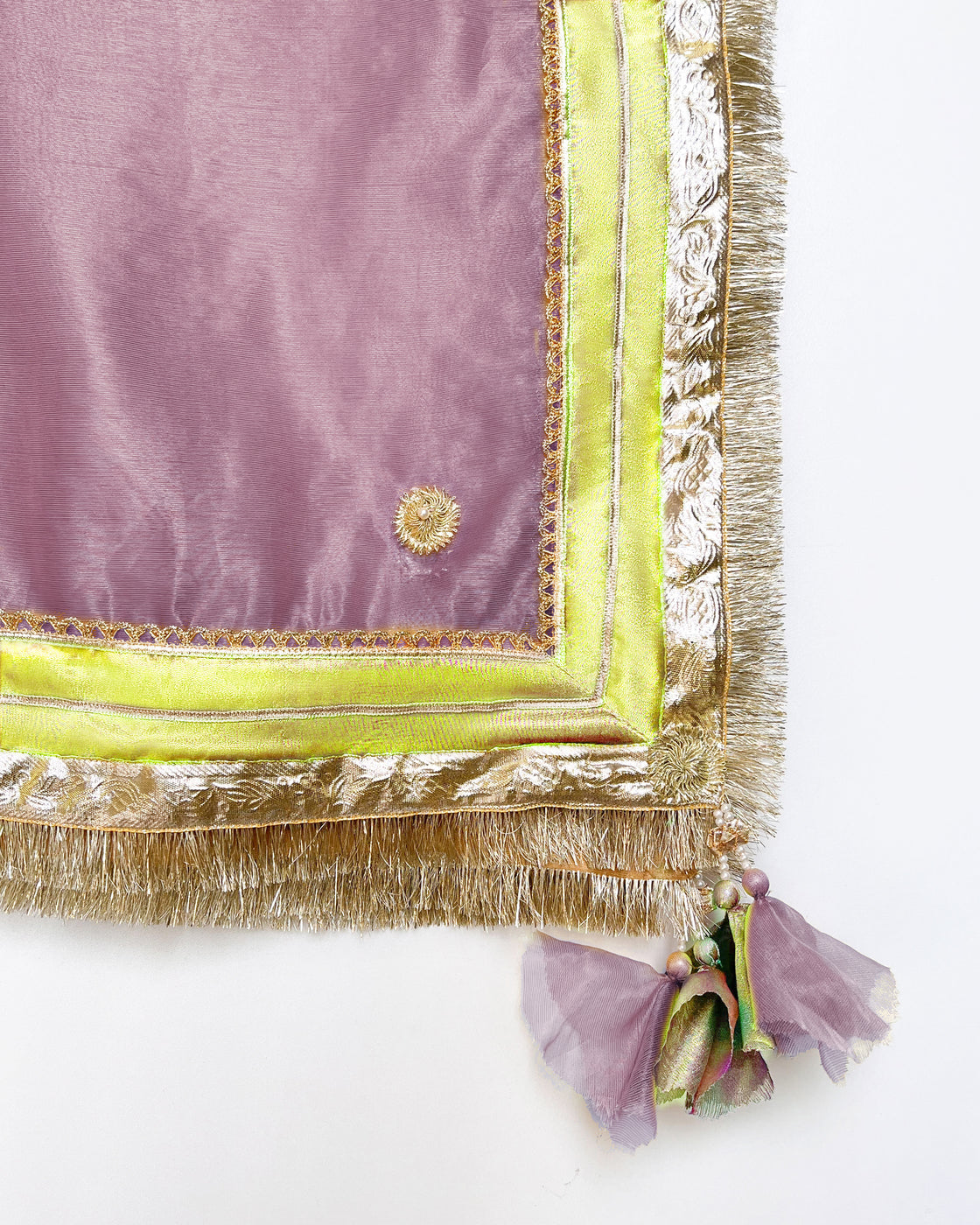Zar | Gharara Formals | Yellow/Purple